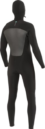 VISSLA 7 Seas 4/3 mm Chest-Zip Full Hooded Wetsuit - Men's 1