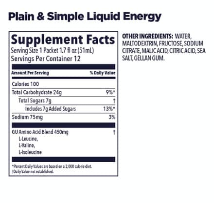 GU Liquid Energy Gel 1