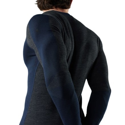 Smartwool Intraknit Thermal Merino Colorblock Crew Base Layer Top - Men's 3