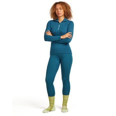 Icebreaker 260 Tech Vertex Long-Sleeve Half-Zip Thermal Base Layer Top - Women's 3