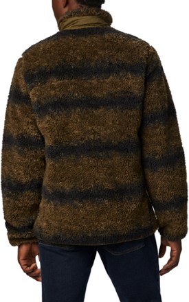 brown columbia fleece