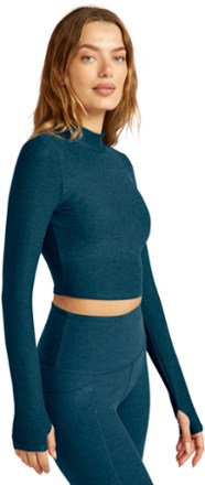Beyond Yoga Featherweight Moving On Cropped Pullover - Women's 2