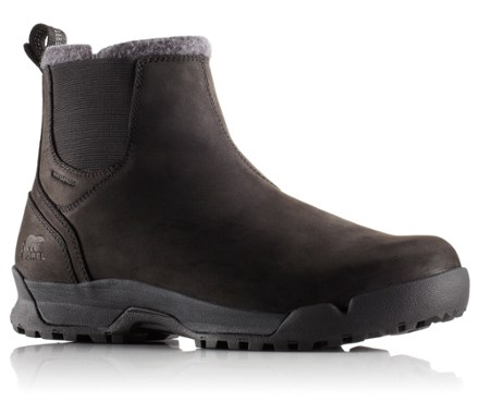 sorel men's slip on winter boots