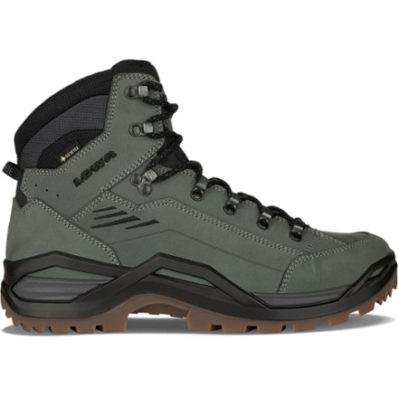 Lowa Men\'s  GTX Mid Waterproof Hiking Boot Deep Army Green Lowa | Shoes | Lowa Mens Gtx Mid Waterproof Hiking Boot Deep  main image 4