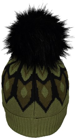 Obermeyer Fair Isle Fax Fur Pom Beanie - Women's 3