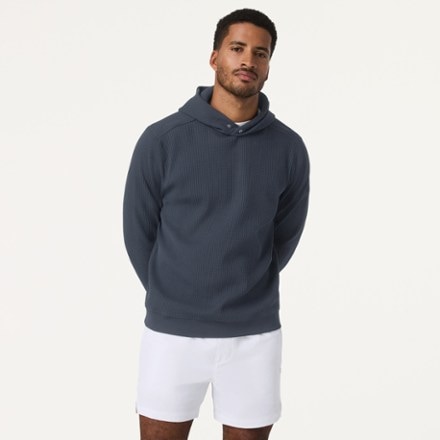 Vuori Tech Waffle Pullover Hoodie - Men's 1