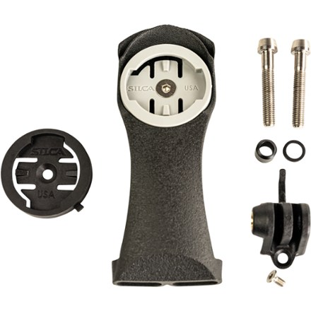 Silca Silca Chisela Computer Mount - Standard (9-30 mm) - Garmin and Wahoo Compatible Black - $125.00 at REI.com
