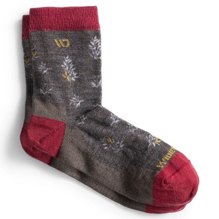 Wide Open Foliage No Cushion Micro Crew Socks - Women's 0