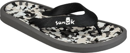 sanuk sidewalker flip flop
