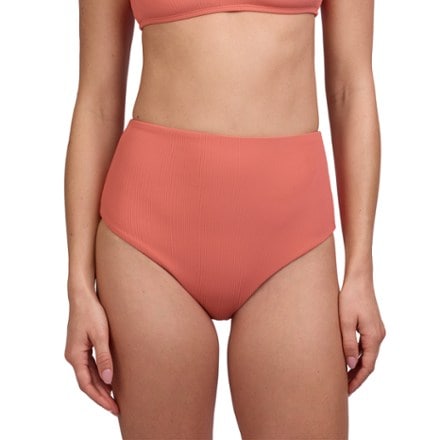 JOLYN Janna Rib Bikini Swimsuit Bottoms - Women's 0