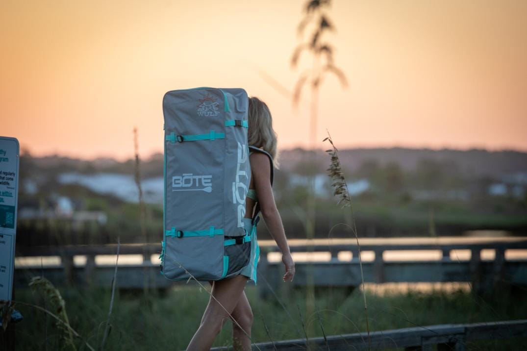 Location Image for WULF Aero Inflatable Paddle Board with Paddle - 10'4"