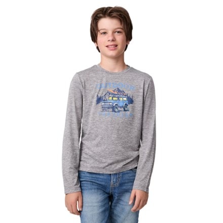 Free Country Long-Sleeve Graphic T-Shirt - Kids' 0