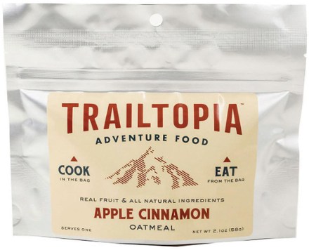 Trailtopia Apple Cinnamon Oatmeal - 1 Serving 0