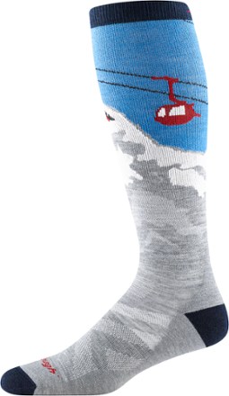 Darn Tough Heady Yeti Over-The-Calf Midweight Ski and Snowboard Socks - Men's 1