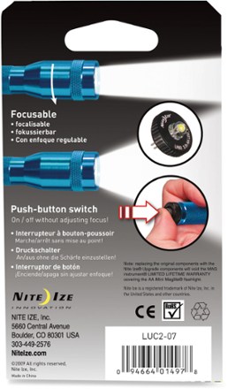 Back of package details