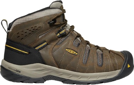 keen slip on steel toe boots