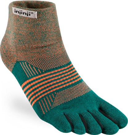 Injinji Trail Midweight Mini-Crew Socks - Women's 0