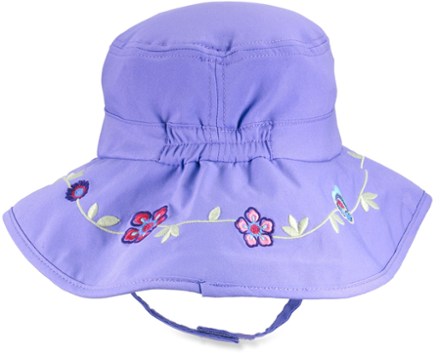 back view (Purple Posie Hem Garden)