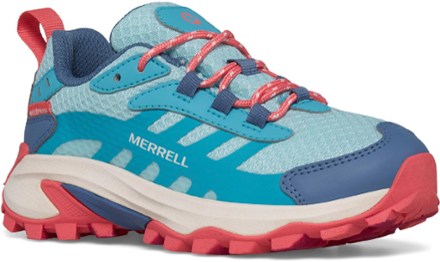 Merrell Moab Speed 2 Low Waterproof Hiking Shoes - Kids' 1