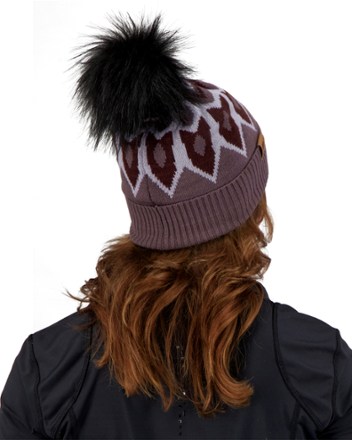 Obermeyer Fair Isle Fax Fur Pom Beanie - Women's 5