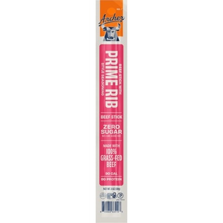Country Archer Jerky Co. Prime Rib Style Beef Stick - 1 oz. 0