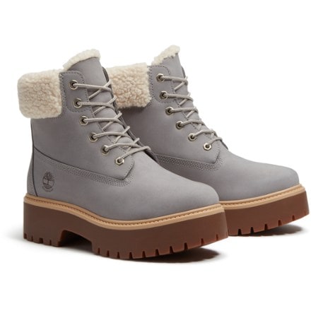 Timberland Stone Street Mid Warm Lined Waterproof Boots - Women's 4