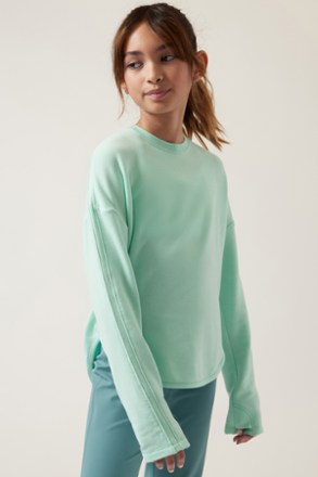 Athleta Up for Anything Sweatshirt - Girls' 0