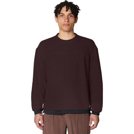 Mountain Hardwear Summit Grid Big Grid Pullover Crew - Men's 0