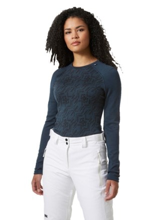 Helly Hansen Lifa Merino Midweight Graphic Base Layer Top - Women's 1