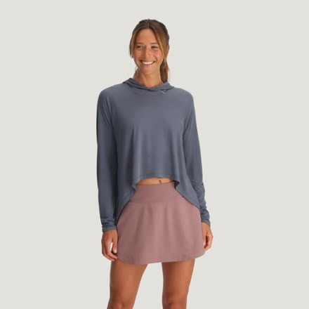 Free Fly Lightweight Cropped Hoodie - Women's 1