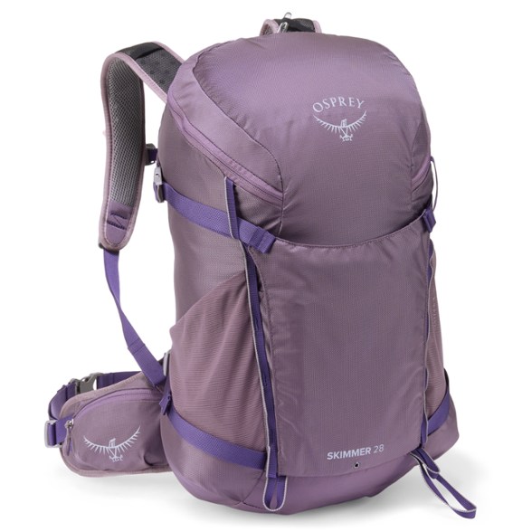 osprey hydration pack women's Dyna 1.5L Running Vest with Hydraulics Reservoir, Kakio Pink, Large : Sports & Outdoors and stretch mesh front pocket Osprey Raven 14 Hydration Backpack