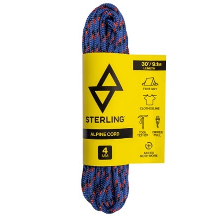 Sterling Alpine Accessory Cord - 4 mm 0