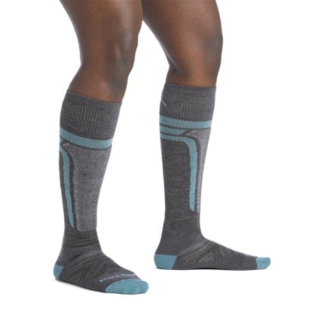 Darn Tough Edge Over-the-Calf Midweight Ski and Snowboard Socks - Women's 2