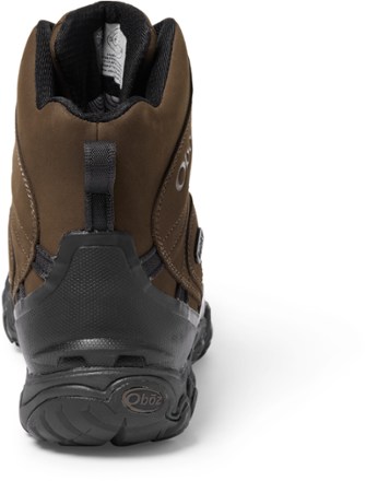 Oboz Bridger 8" Insulated Waterproof Boots - Men's Back view