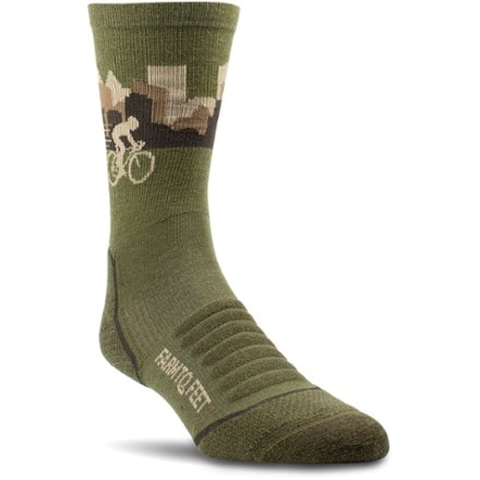 Farm to Feet American Trail Light Cushion 3/4 Crew Socks 0