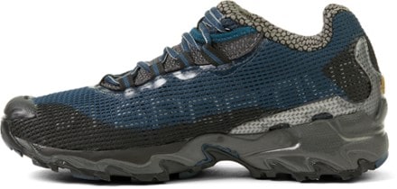 La Sportiva Wildcat Trail-Running Shoes - Men's Left view (Carbon/Opal)