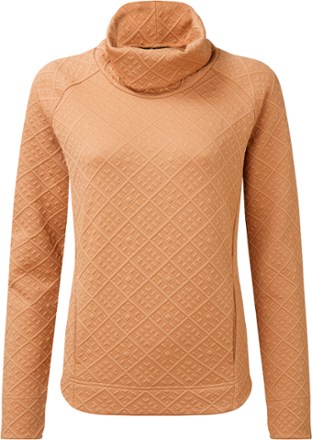 Women's Signature Sherpa Fleece Pullover, Quarter-Zip Jacquard