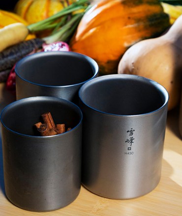 Snow Peak Ti-Double H450 Stacking Mug 4
