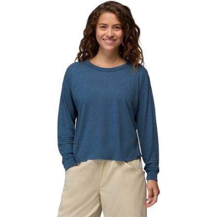 prAna Cozy Up Long-Sleeve Crew Shirt - Women's 1