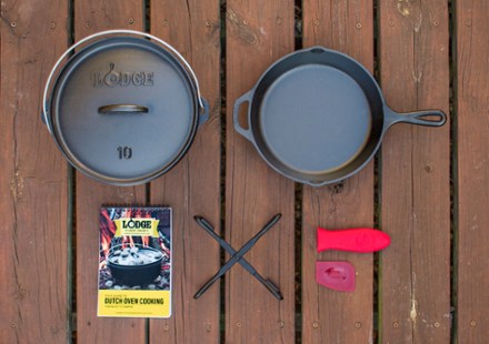 Lodge 7Piece Cast Iron Cookware Set REI Coop