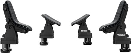 Thule DockGlide Kayak Rack View with Square Bar Mounting Hardware