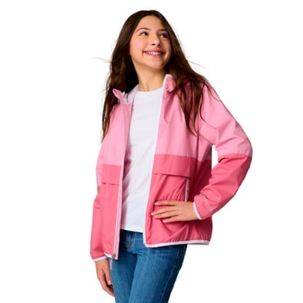 Free Country Easy Hiking Windshear Jacket with Mesh Lining - Kids' 7