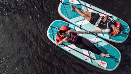 Pelican Loungeboard Recreational Inflatable Stand Up Paddle Board - 9' 4