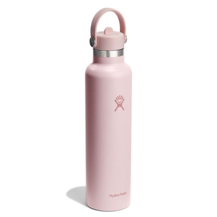 Hydro Flask Standard-Mouth Vacuum Water Bottle with Flex Straw Cap - 24 fl. oz. 1