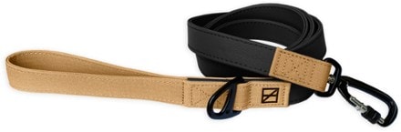 Herzog Silicone Leash - Black - 6 ft. 0