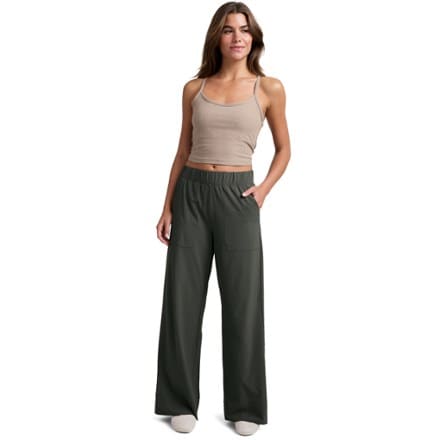 Beyond Yoga Stretch Woven Wide-Leg Pants - Women's 2