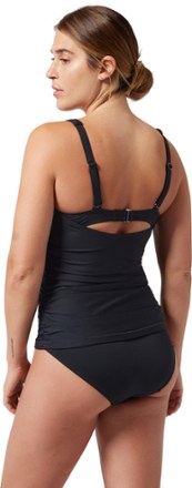Athleta Square-Neck Bra Cup Tankini Swimsuit Top - Women's 2