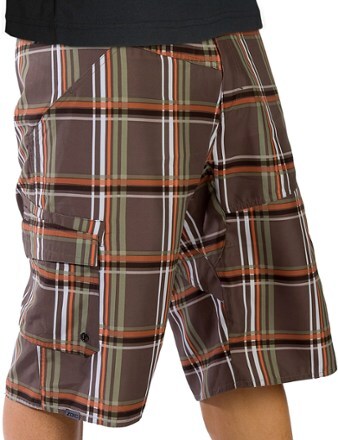 On Body Image of color Brown Plaid