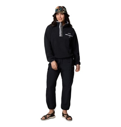 Columbia Helvetia II Cropped Half-Snap Fleece Pullover - Women's 2
