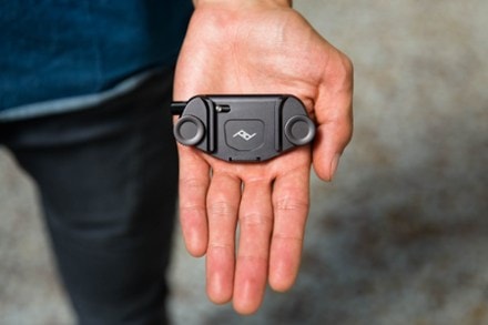 Peak Design Capture 3.0 Camera Clip In use (Black)